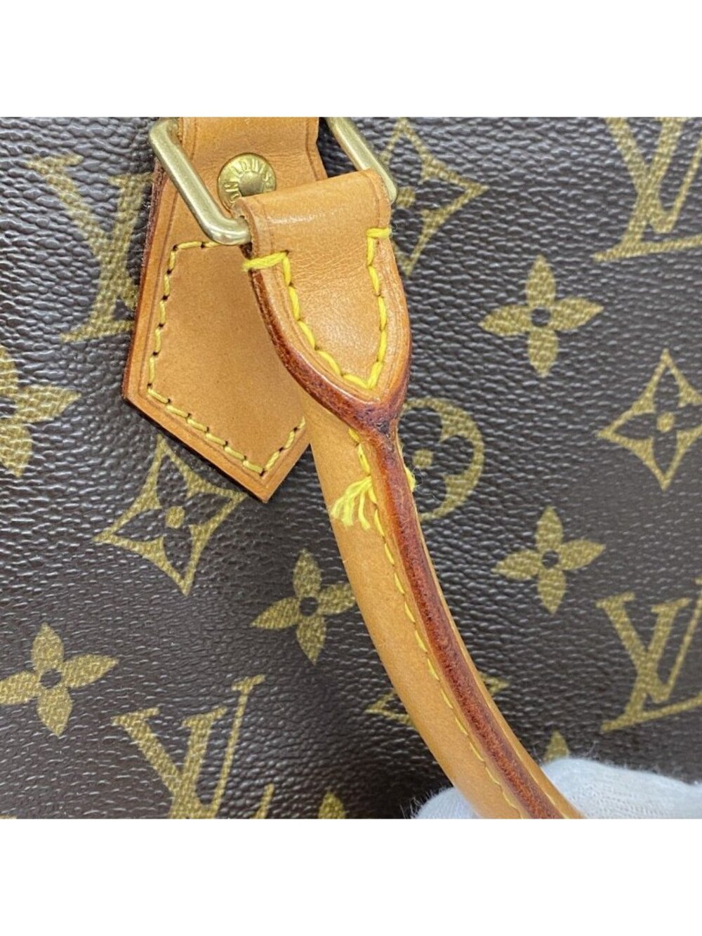Louis Vuitton Tote Monogram Sac Plat Brown - Picture 8 of 10